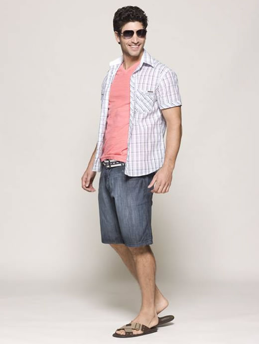 Roupas masculinas virada do ano