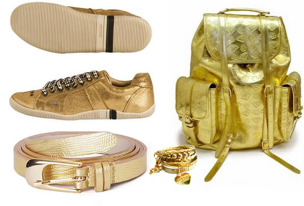 Acessórios Dourado