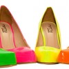 Sapatos com cores
