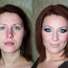 Antes e Depois da Maquiagem