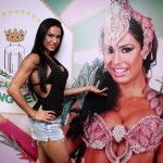 Belo e Gracyanne no carnaval 2013