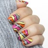 Novas Unhas Striped Nails